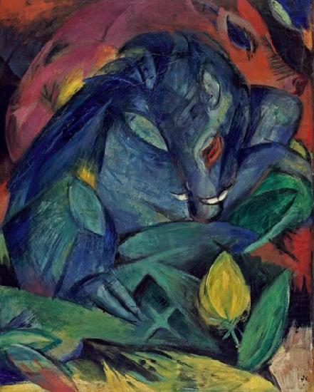 Wildschweine, Franz Marc